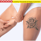 Rose on Hand Tattoos Men - TeMaRo™