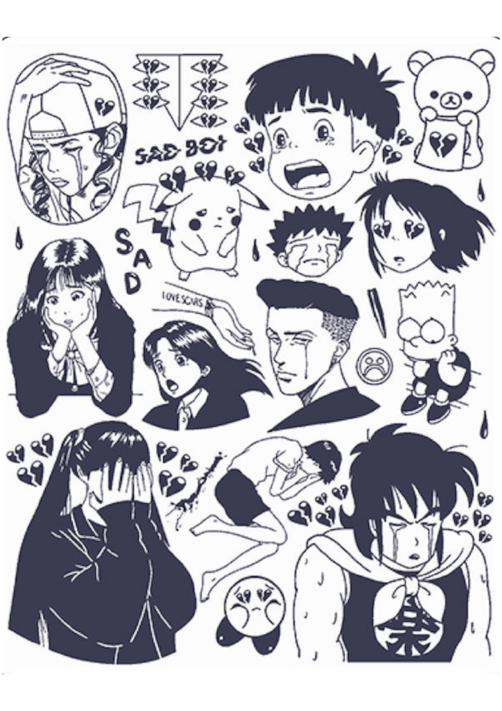 Sad Boy Tattoos - TeMaRo™