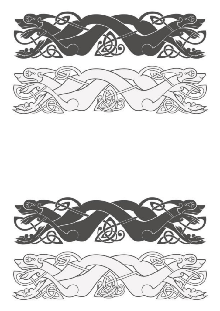 Semi Permanent Tattoo - Armband Tattoo - TeMaRo™