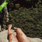 Sheet of Small Tattoo Behind Ear - TeMaRo™