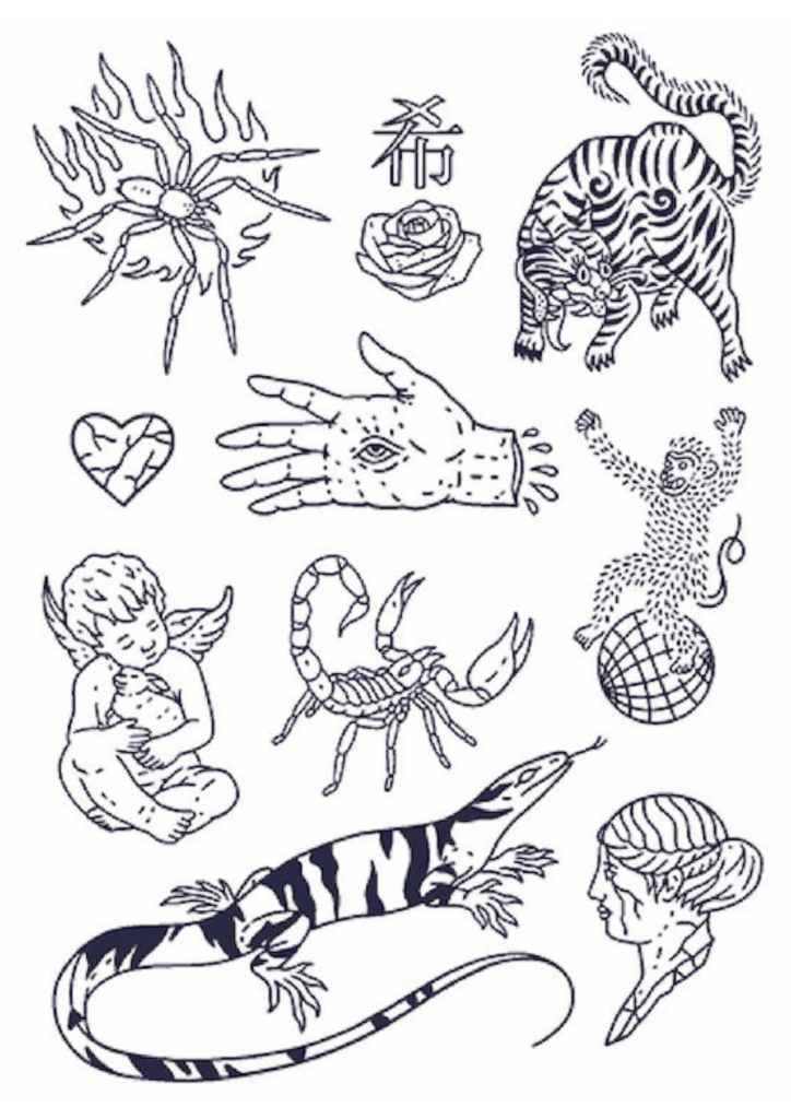 Sheet of Tattoos - TeMaRo™