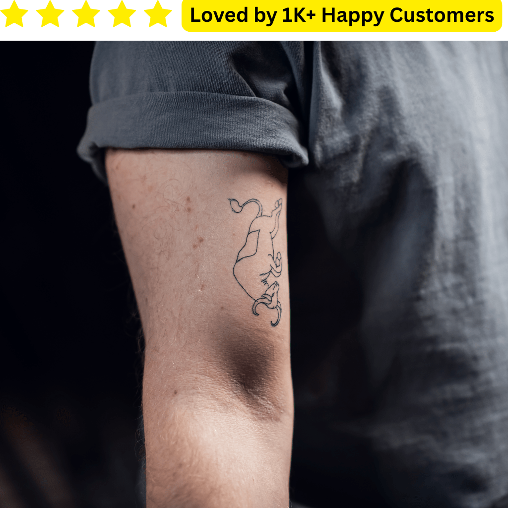 Small Tattoo for Men | Custom Temporary Tattoos - TeMaRo™ 🇿🇦