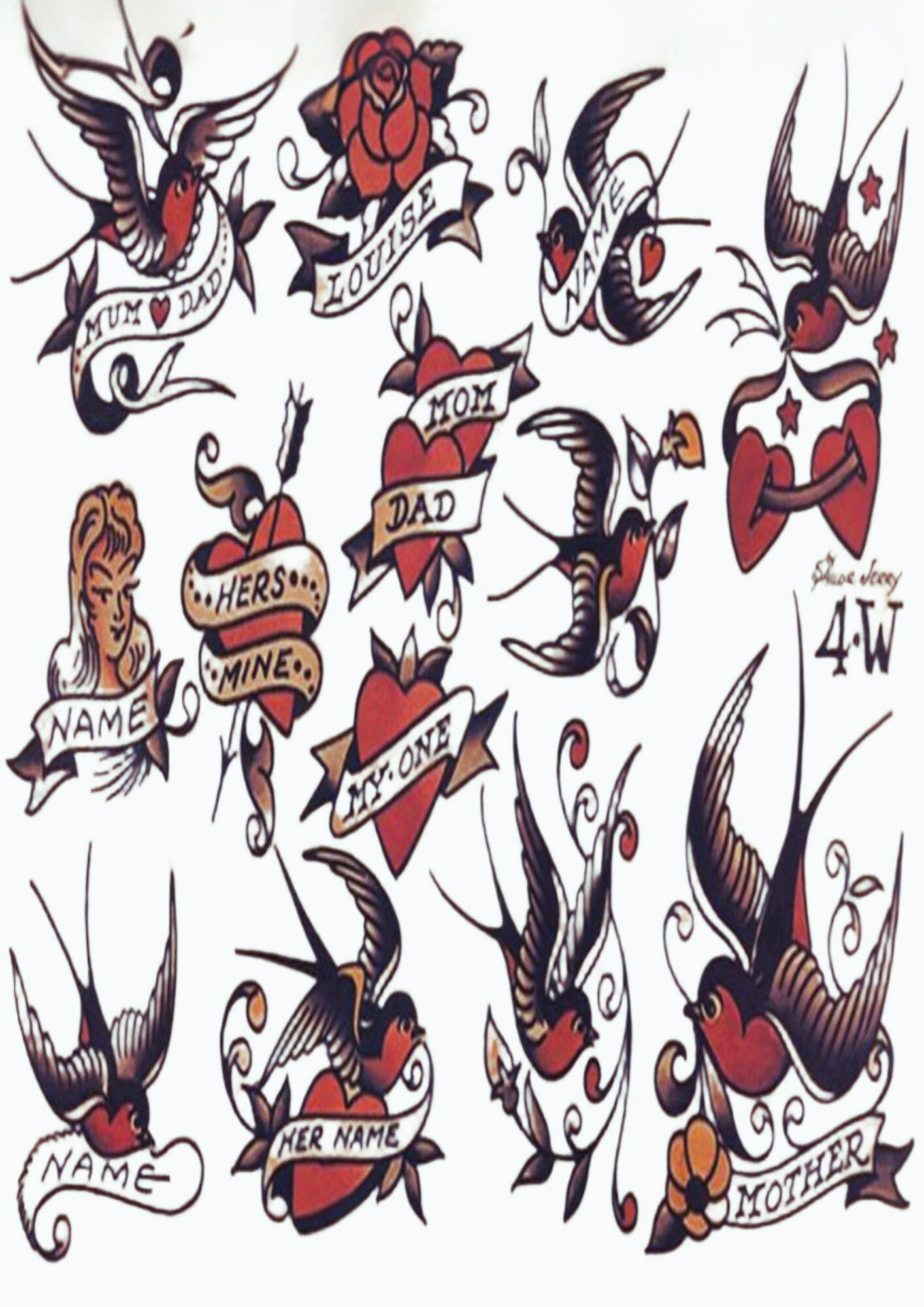 Sailor Jerry Small Tattoo Ideas