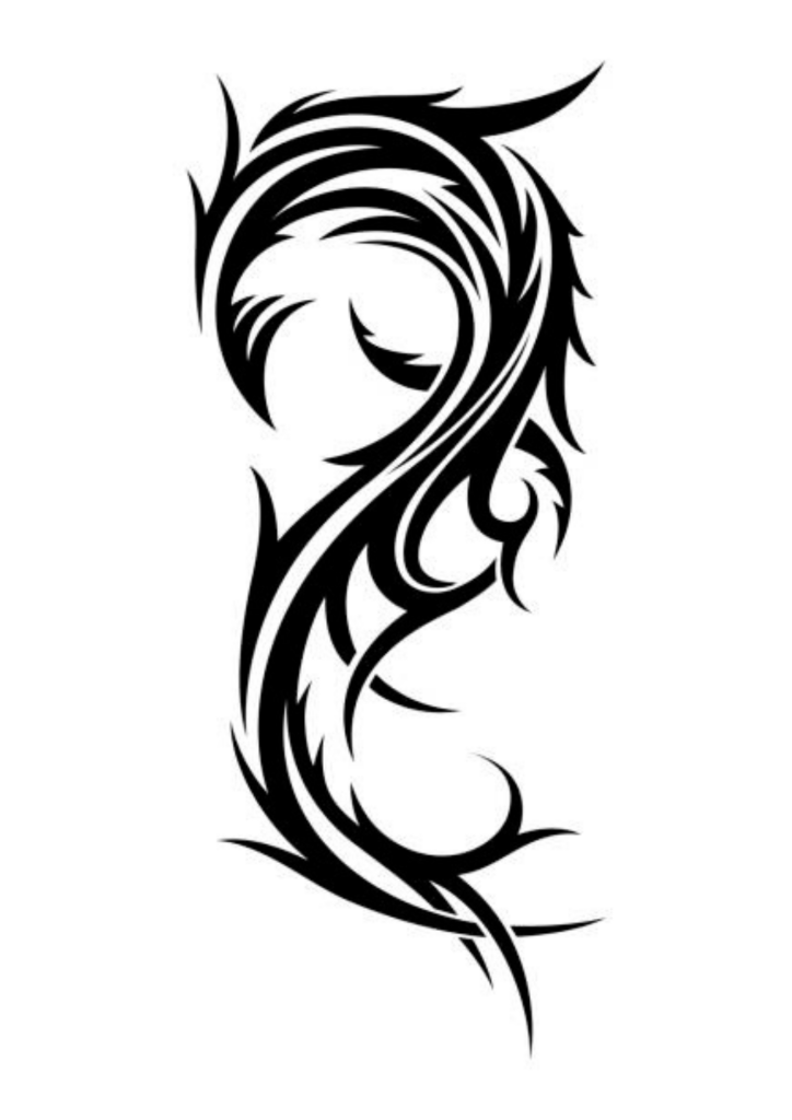 Small Tattoo Thigh - Tribal - TeMaRo™