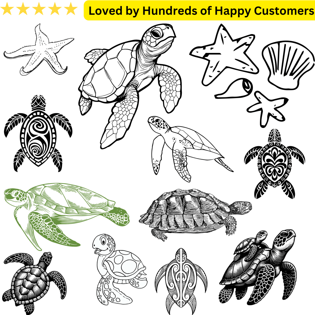 Small Tattoos Idea - Turtles Sheet - TeMaRo™