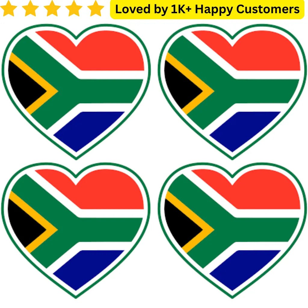 🇿🇦 South African Flag Temporary Tattoos – Custom & Temporary - TeMaRo™