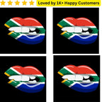 🇿🇦 South African Flag Temporary Tattoos – Custom & Temporary - TeMaRo™