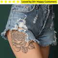 Tattoos on a Thigh | Custom Temporary Tattoos - TeMaRo™ 🇿🇦