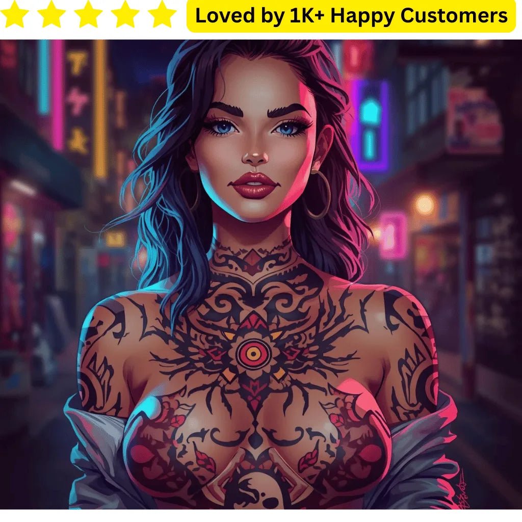 Tattoo Design for Women | Temporary Custom Artwork - TeMaRo™ 🇿🇦