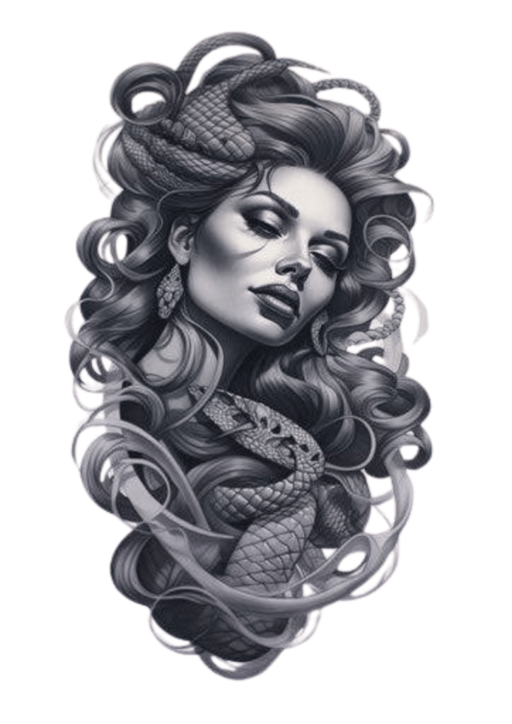 Tattoo Designs for Men - Medusa - TeMaRo™