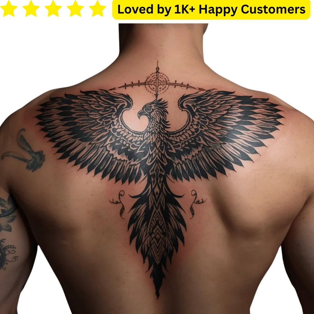 Tattoo Designs Phoenix | Custom Temporary Tattoos - TeMaRo™ 🇿🇦