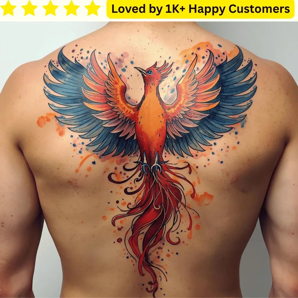 Tattoo Designs Phoenix | Custom Temporary Tattoos - TeMaRo™ 🇿🇦