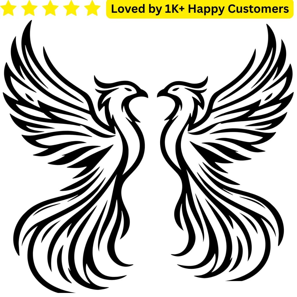 Tattoo Designs Phoenix | Custom Temporary Tattoos - TeMaRo™ 🇿🇦