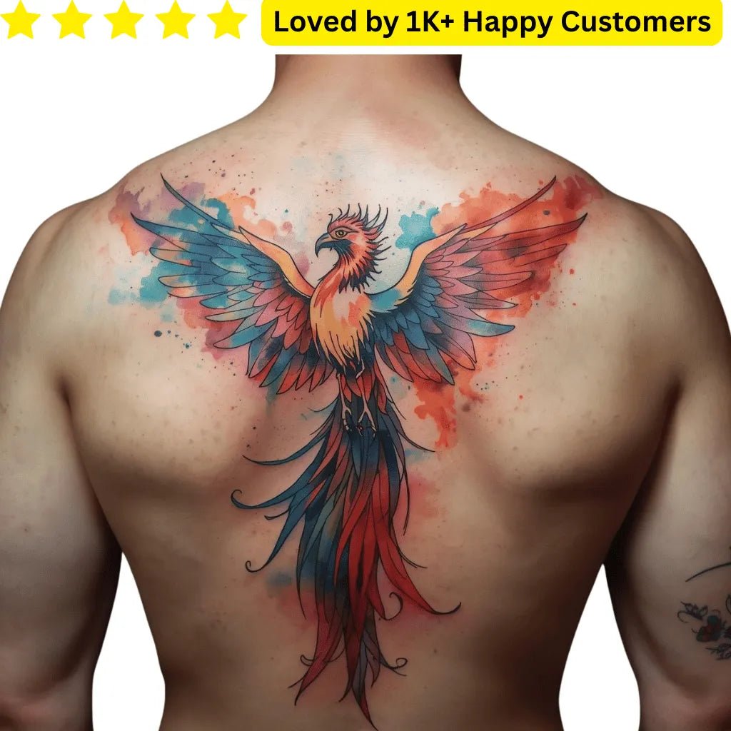 Tattoo Designs Phoenix | Custom Temporary Tattoos - TeMaRo™ 🇿🇦