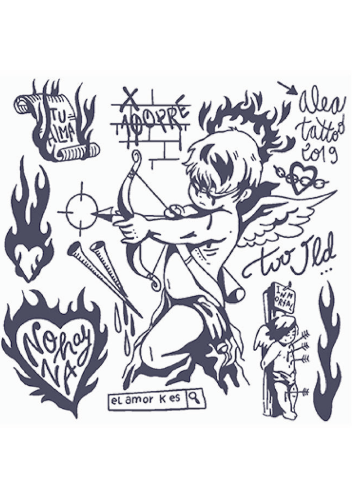 Tattoo Ideas for Guys - Sticker Tattoos Sheet - TeMaRo™