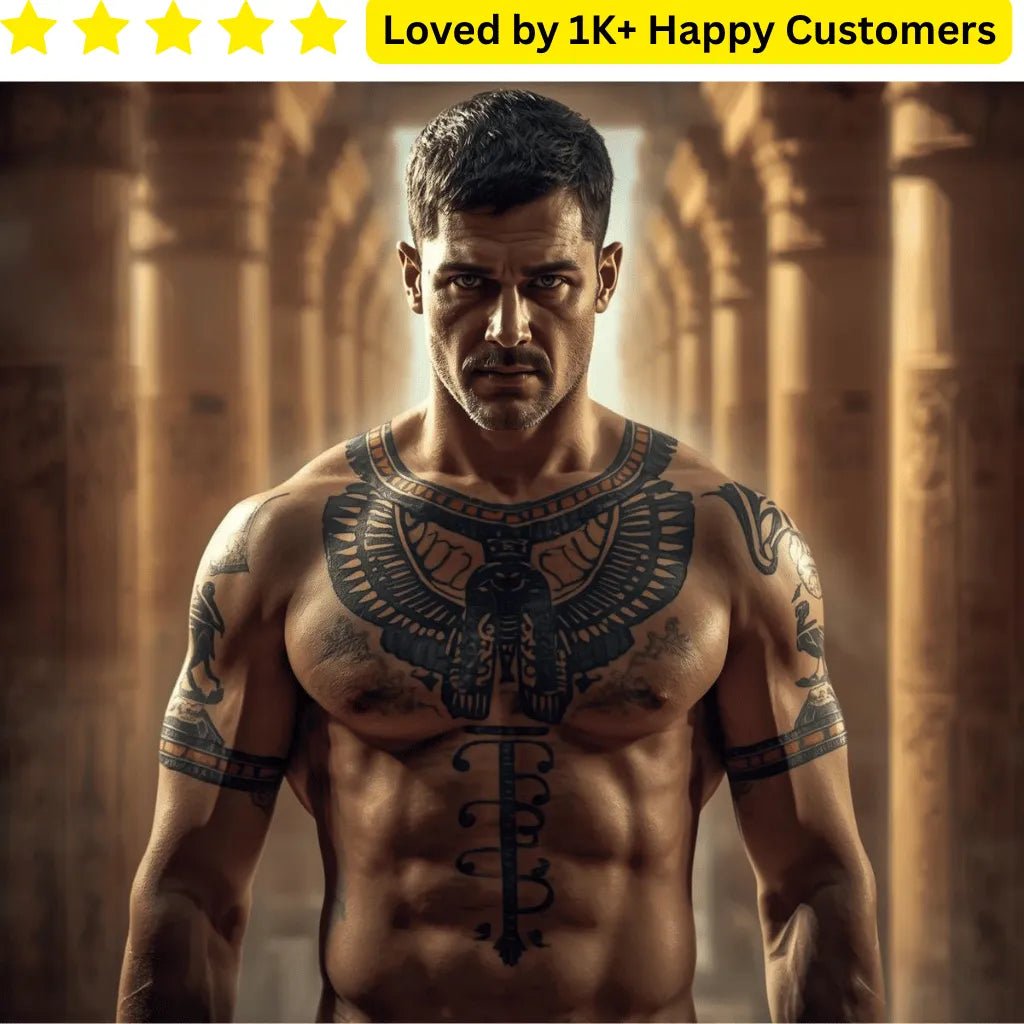 Tattoos of Men | Custom Temporary Tattoos - TeMaRo™ 🇿🇦