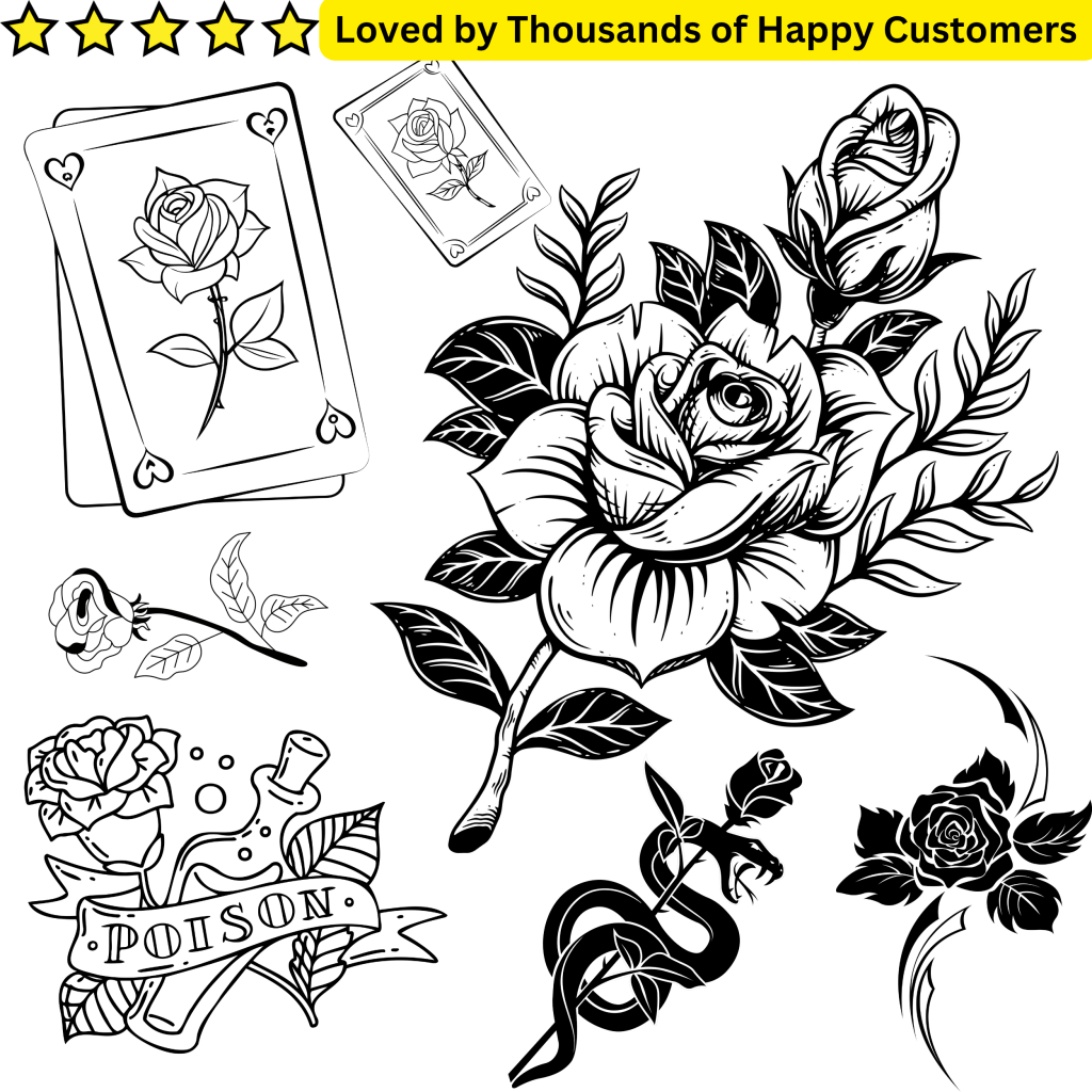 Tattoo Non Permanent Long Lasting - TeMaRo™