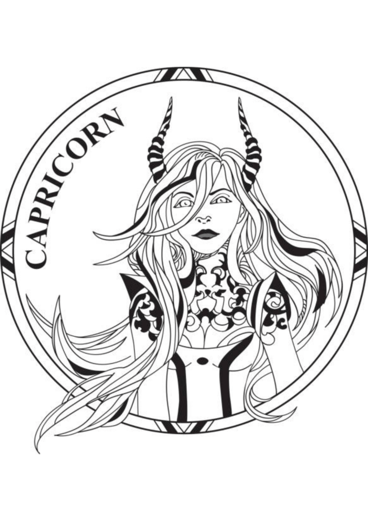 Tattoo Shop Near Mimosa Mall - Capricorn Zodiac - TeMaRo™