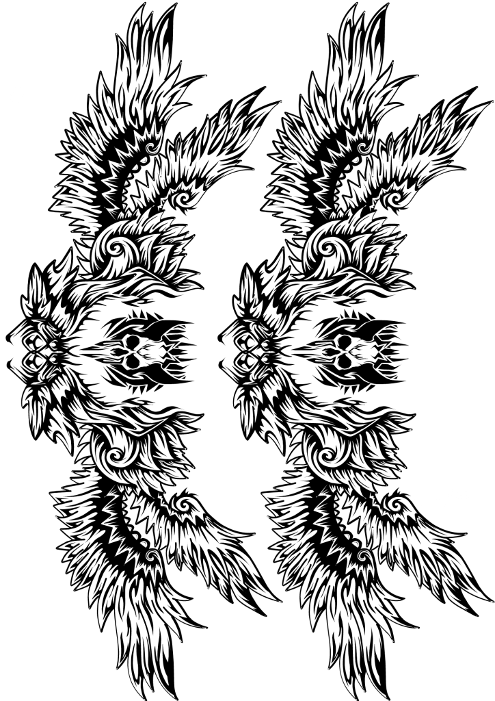 Tattoo Tribal Back - TeMaRo™