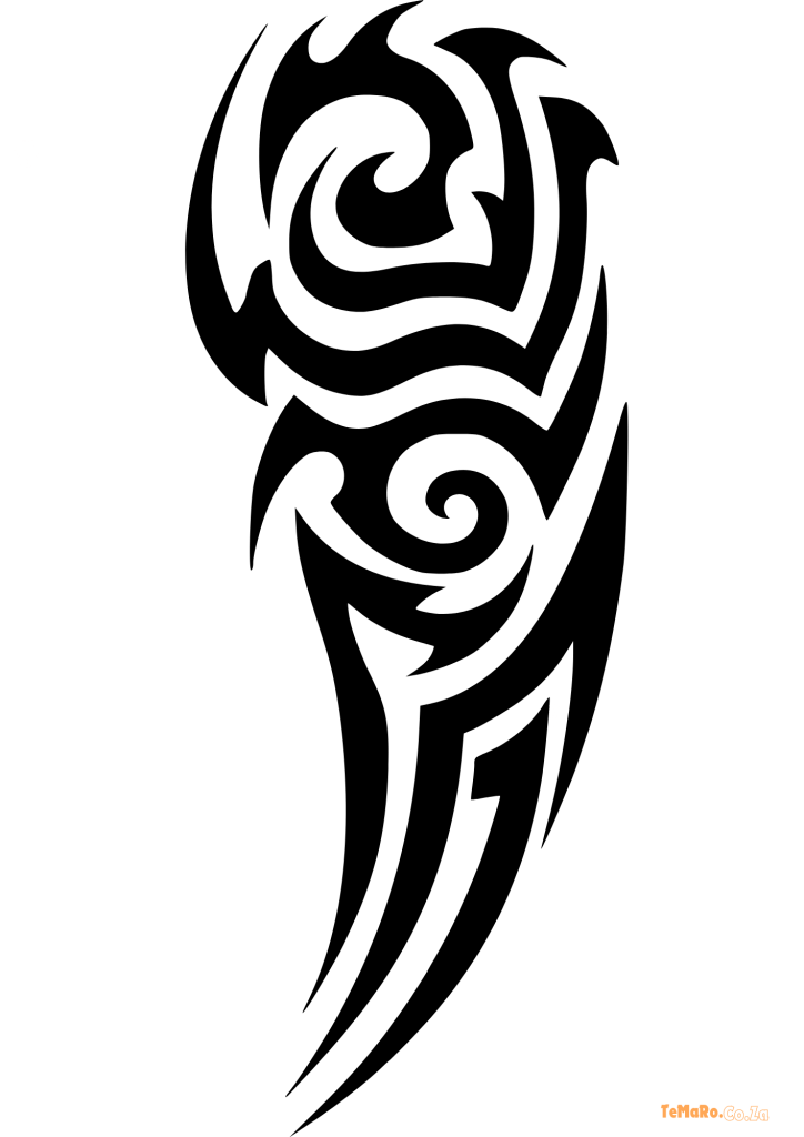 Tattoo Tribal Leg Design - TeMaRo™