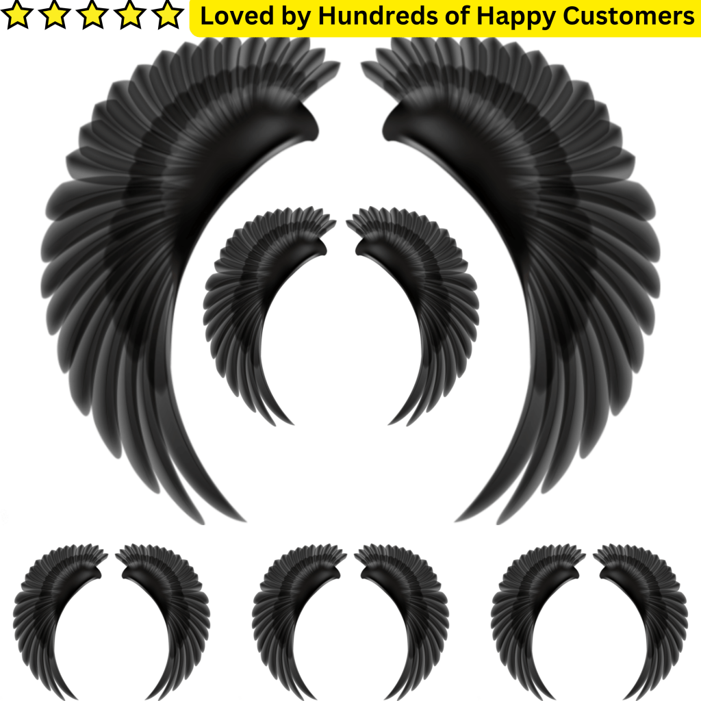 Tattoo Wings on Back - TeMaRo™