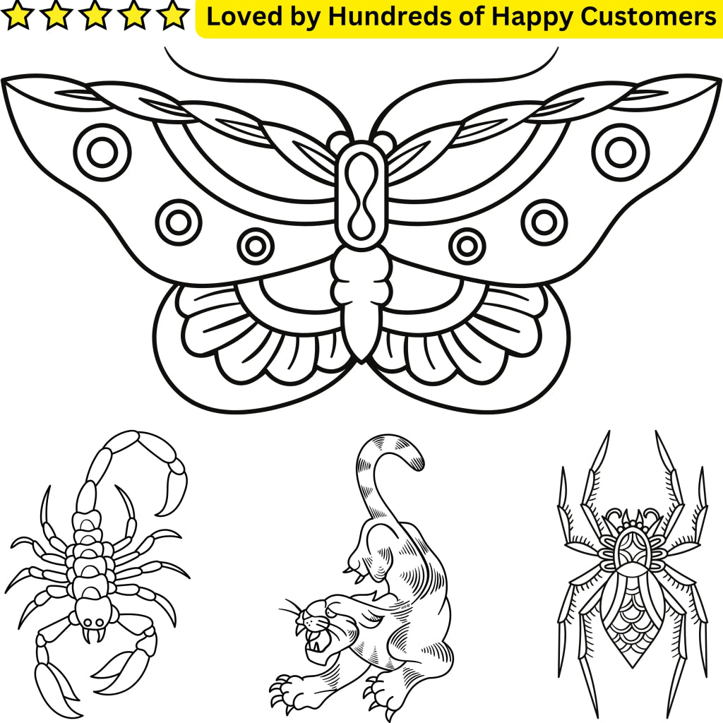 Tattooing Near Me: Stunning Temporary Tattoo Designs Awaits - TeMaRo™