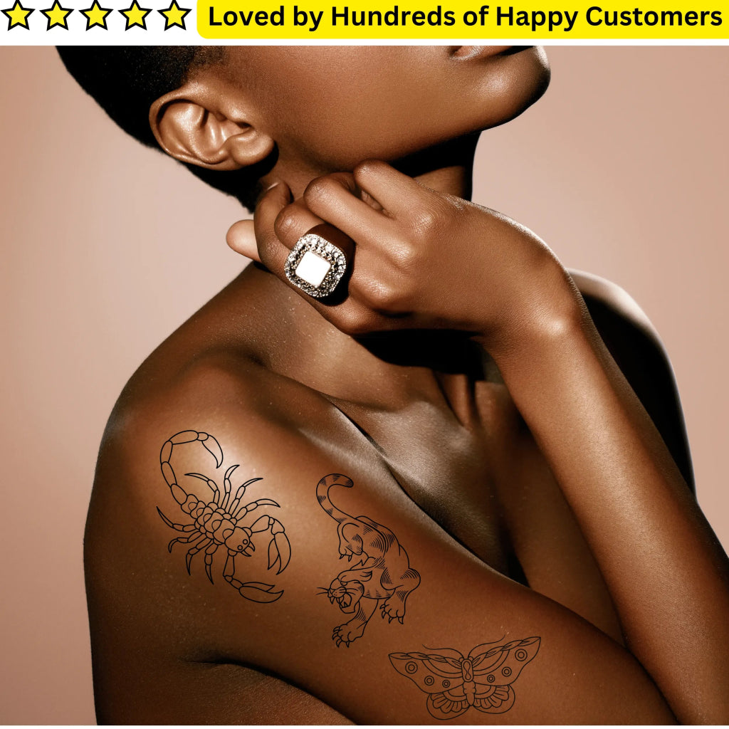 Tattooing Near Me: Stunning Temporary Tattoo Designs Awaits - TeMaRo™