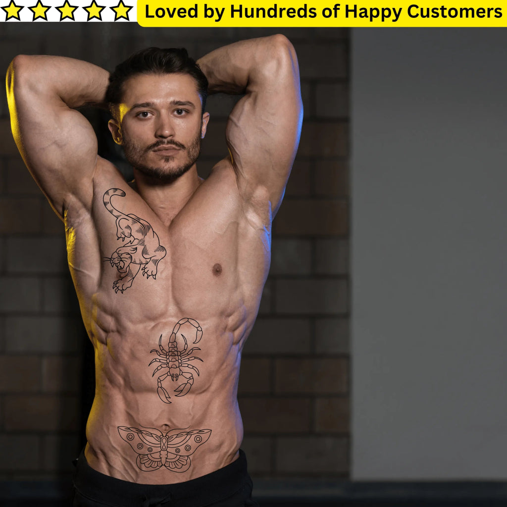 Tattooing Near Me: Stunning Temporary Tattoo Designs Awaits - TeMaRo™