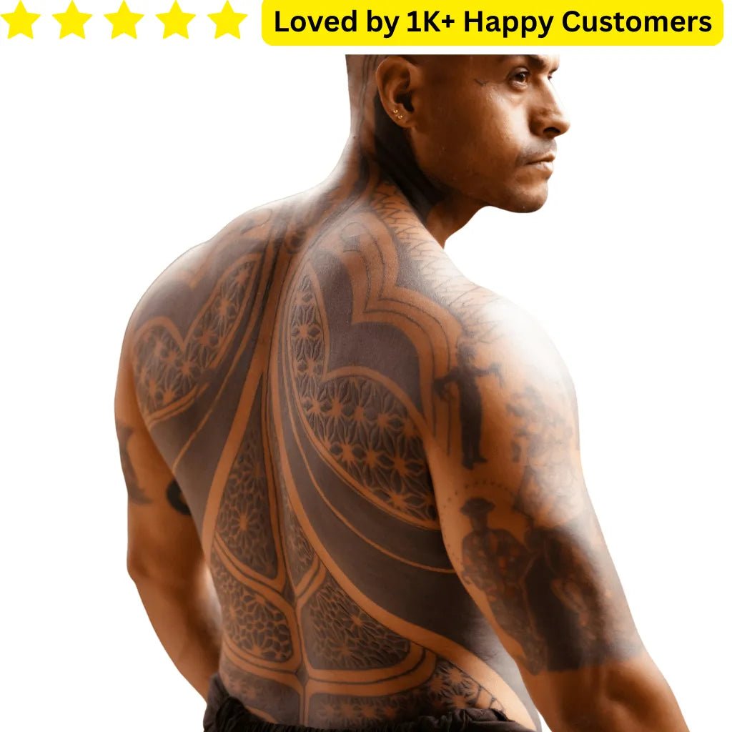 Tattoos at the Back – Stylish & Custom Temporary - TeMaRo™