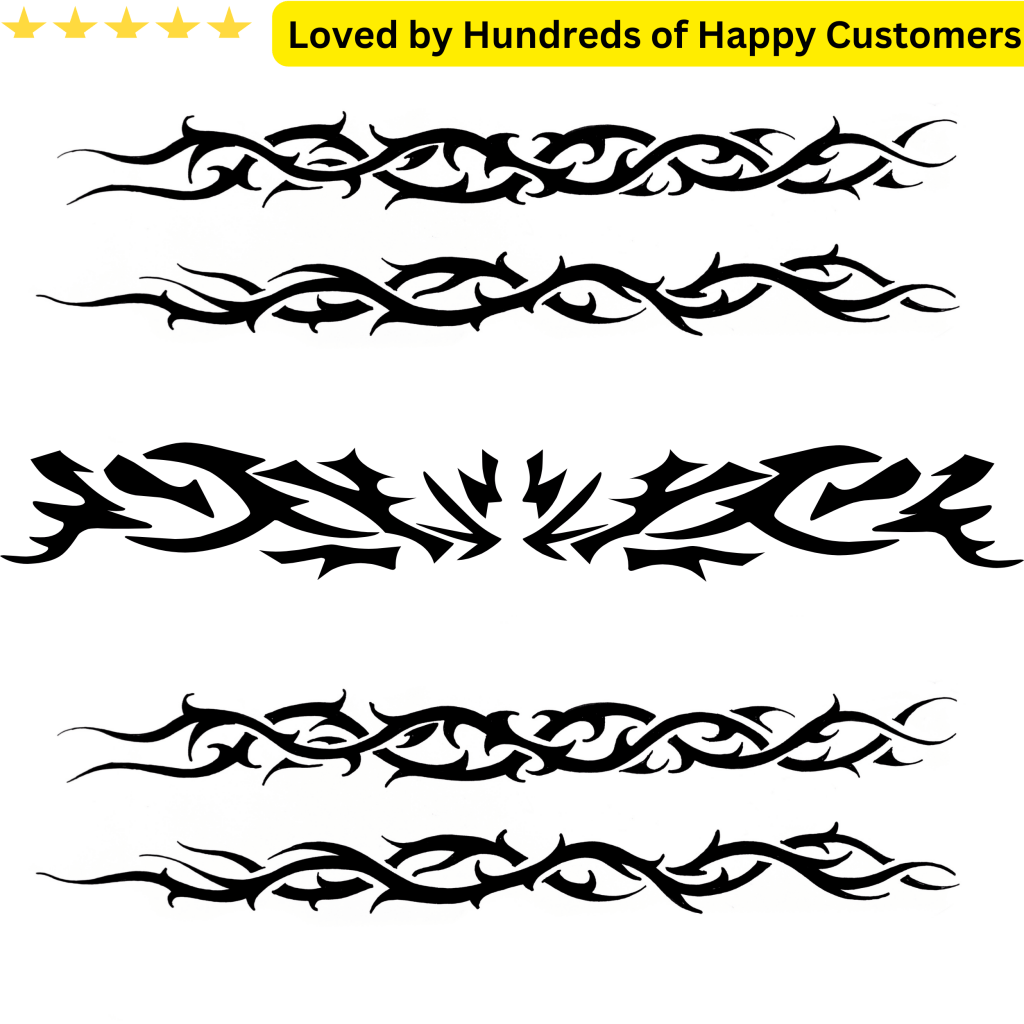 Tattoos for Men Temporary - Tribal - TeMaRo™