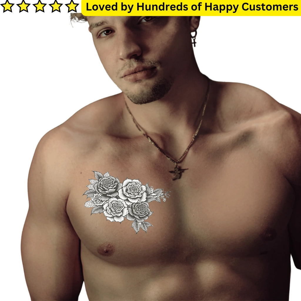 Tattoos for Women Arm: Elegant Roses, Feminine Chic - TeMaRo™