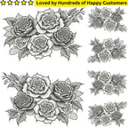 Tattoos for Women Arm: Elegant Roses, Feminine Chic - TeMaRo™