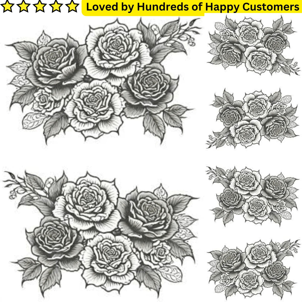 Tattoos for Women Arm: Elegant Roses, Feminine Chic - TeMaRo™