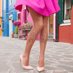 Tattoos for Women on Leg - Roses - TeMaRo™