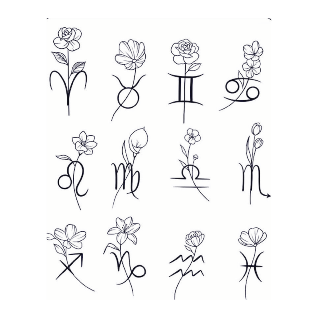 Tattoos for Women on Leg - Roses - TeMaRo™