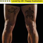 Tattoos Leg – Tribal Turtle Ink with Meaning - TeMaRo™