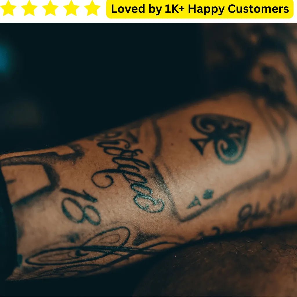 Tattoos Men – Temporary Custom Artwork - TeMaRo™ 🇿🇦