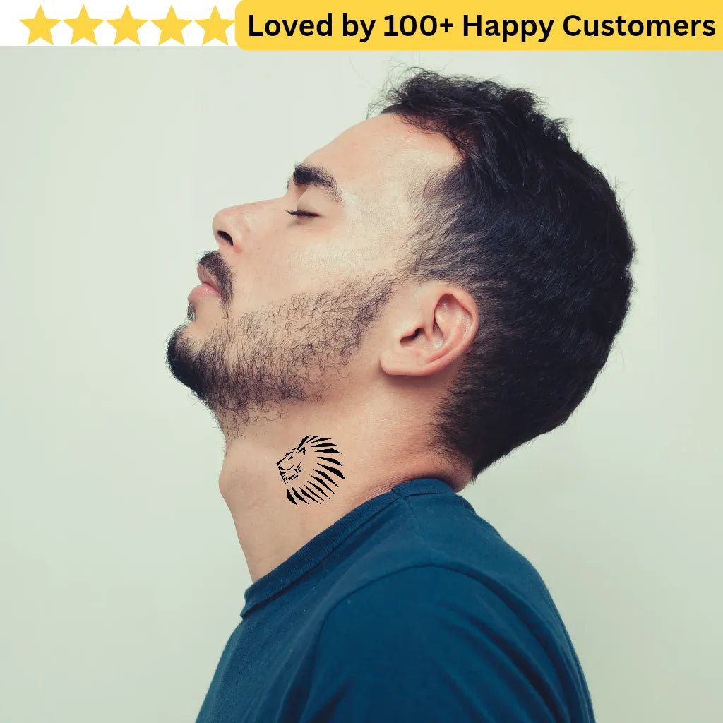 Tattoos Neck for Men – Custom Temporary Designs - TeMaRo™