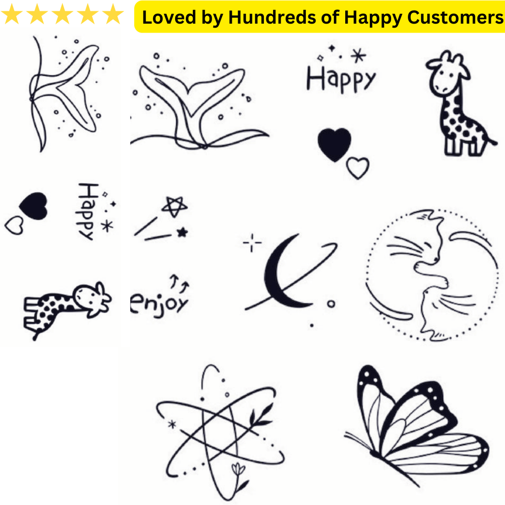 Tattoos on The Leg - Cute Tiny - TeMaRo™