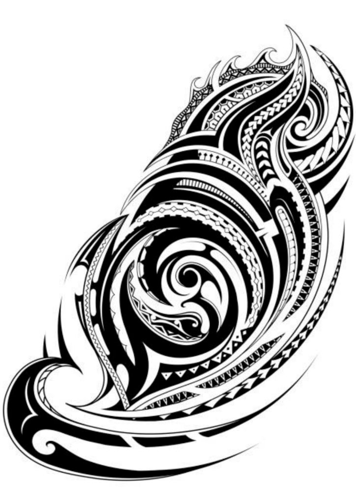 Tattoos on The Legs - Tribal - TeMaRo™