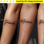 Tattoos with Messages – Upload & Get in 3 Days - TeMaRo™