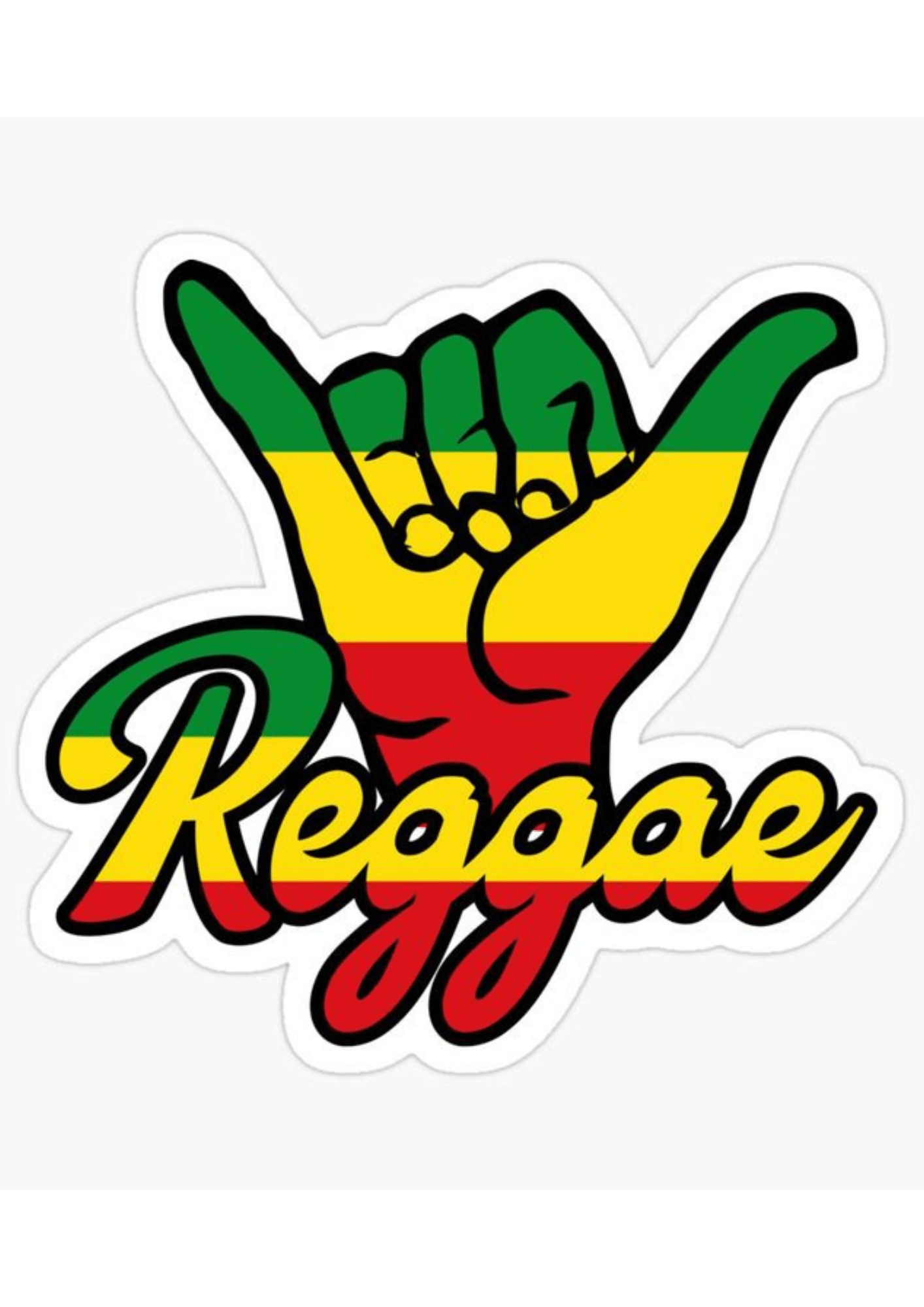 TeMaRo™ 1 - A4 Copy Temporary Reggae Tattoo