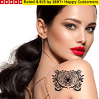 TeMaRo 1 X A4 Tattoo Like Stickers