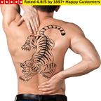 TeMaRo 1 X A4 Tattoo Like Stickers