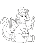TeMaRo™ 5cm Tattoo Ideas - Dragon