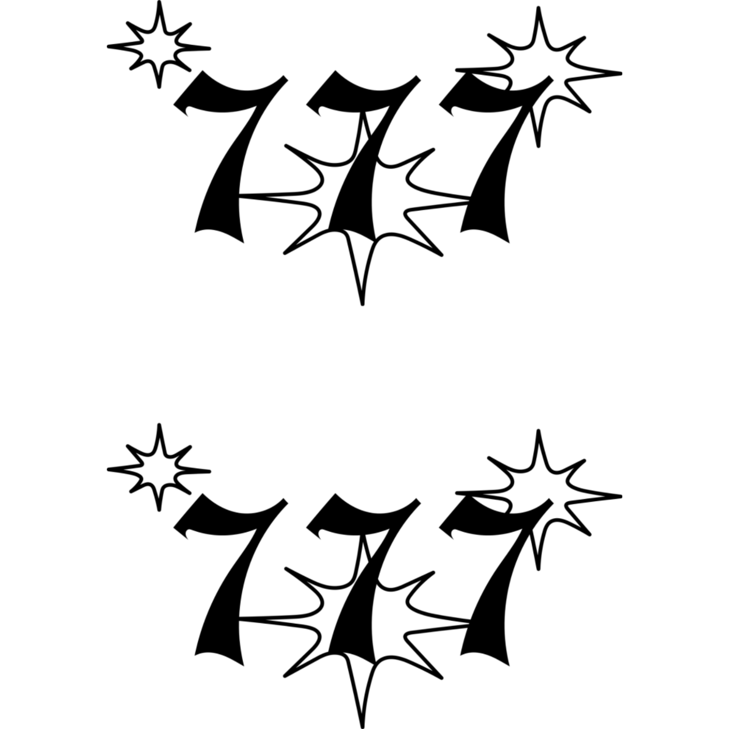 TeMaRo™ 777 Lucky Tattoo