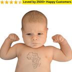 TeMaRo™ Africa Tattoo Design in Arms