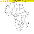 TeMaRo™ Africa Tattoo Design in Arms