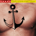 TeMaRo™ Anchor Tattoo for Man