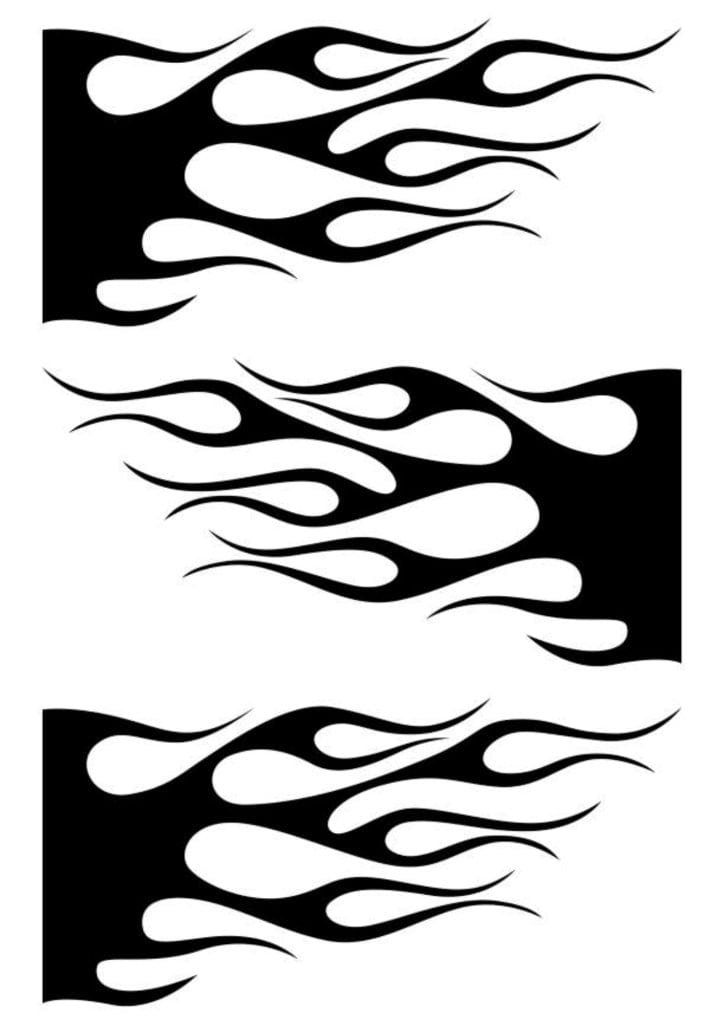 TeMaRo™ Arm Tattoo Man - Flames